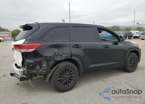 2018 Toyota Highlander Se z USA, uszkodzony, nr VIN 5TDJZRFH9JS816697